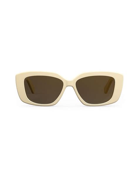 celine 55mm rectangle sunglasses|CELINE Designer Sunglasses & Eyewear for Women .